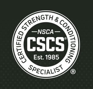  NSCA with a National Strength and Conditioning Certification